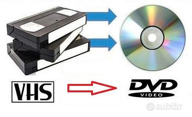 Conversione videocassette e diapositive