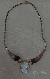 Collana vintage cammeo
