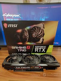 RTX 2080 MSI Gaming X Trio- Immacolata (Pari al Nu
