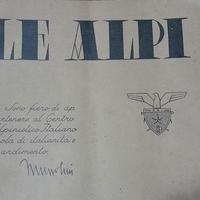 rivista club alpino fascismo alpinismo  1940