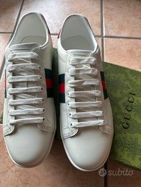 Gucci Sneaker Ace uomo con ape tg 42