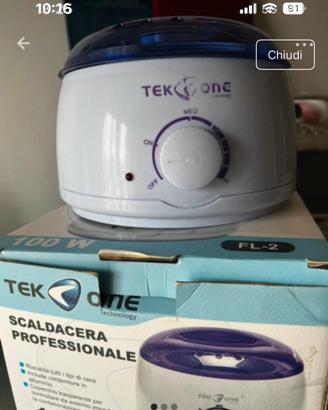 Scaldacera professionale