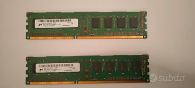 4GB Ram DDR3 PC3-10600 (2 moduli da 2Gb)