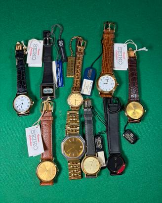 9 Seiko NOS NUOVI