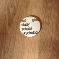 Spilla pin hot girls study school psychology