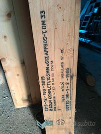 3 Casse in Legno Robuste (Uso Militare/Industriale