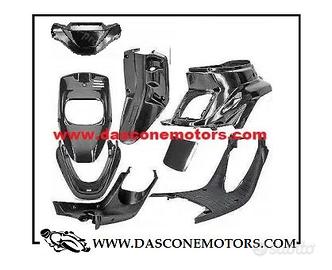 kit carene Booster 8 pezzi Nero grezzo 88 03 ( FRE