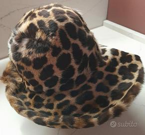 cappello leopardato