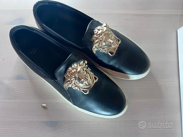 Versace scarpe in vera pelle 39 e mezzo