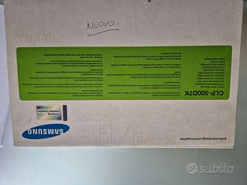 Toner stampante laser Samsung CLP 500D7K. Nero.