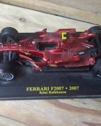 Ferrari F1 F2007 Kimi Raikkonen scala 1/43