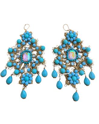 Orecchini in pizzo chiacchierino