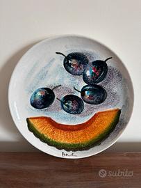 Piatto in ceramica vintage