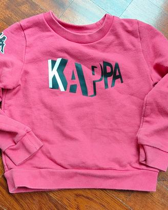 felpa bambina Kappa