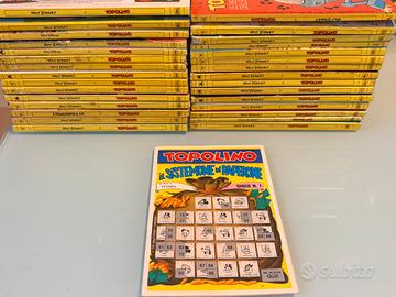 Lotto 30 Topolino ’80 + scheda Sistemone 50€