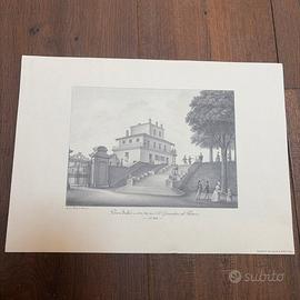Parma. Riprod. litografia Nuova Scala nel Giardino