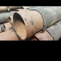 Barre Tubo Ferro Catramato 3/4/6/12 metri da 110mm