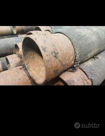 Barre Tubo Ferro Catramato 3/4/6/12 metri da 110mm