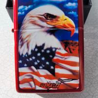 ZIPPO ORIGINAL MAI USATO MAZZI 24082 FREEDOM WATCH