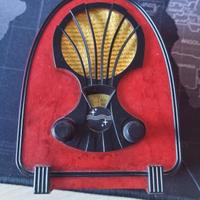 replica miniatura radio d'epoca 