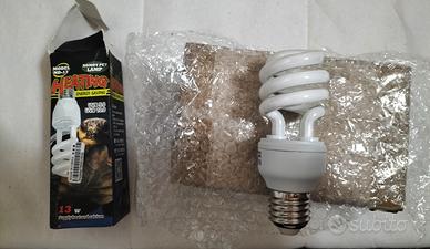 lampada riscaldante per terrario 