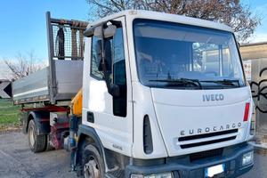 Iveco Eurocargo 65E15 ribaltabile co gru