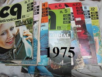 CQ Rivista elettronica anno 1975 e 1977