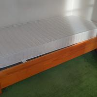 Letto contenitore con cassetti