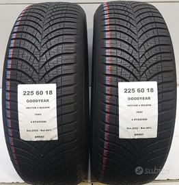 2 GOMME 225 60 18 GOODYEAR BR683