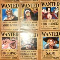 Set completo di 13 locandine Wanted One piece