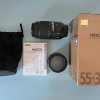 Nikon Teleobiettivo AF-S DX 55-300mm f/4.5-5.6G ED