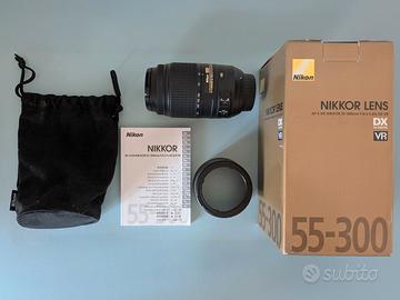 Nikon Teleobiettivo AF-S DX 55-300mm f/4.5-5.6G ED