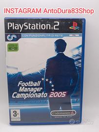 PS2 PAL Ita Football Manager 2005