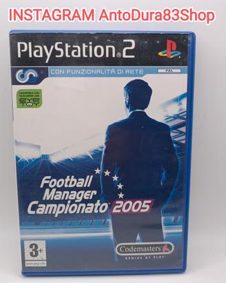 PS2 PAL Ita Football Manager 2005