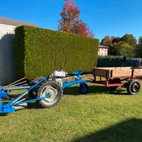 Moto falciatrice BCS + rimorchio