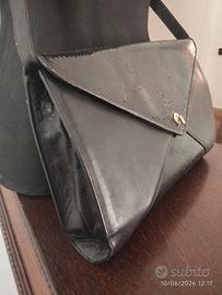 borsa vintage Marina Rinaldi in pelle e coccodrill