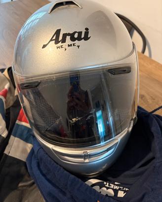 Casco Arai Helmet grigio