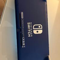 Nintendo switch lite blu