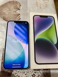 iPhone 14 128gb viola batteria 100%