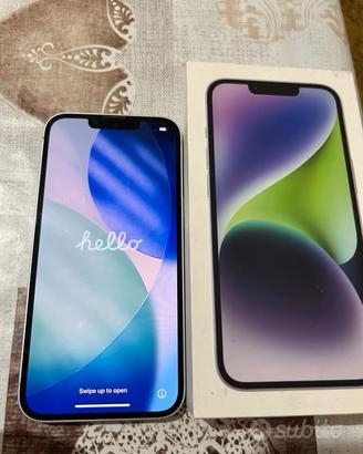 iPhone 14 128gb viola batteria 100%