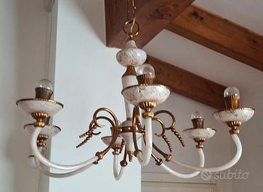 lampadario murano anni 50