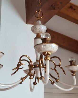 lampadario murano anni 50