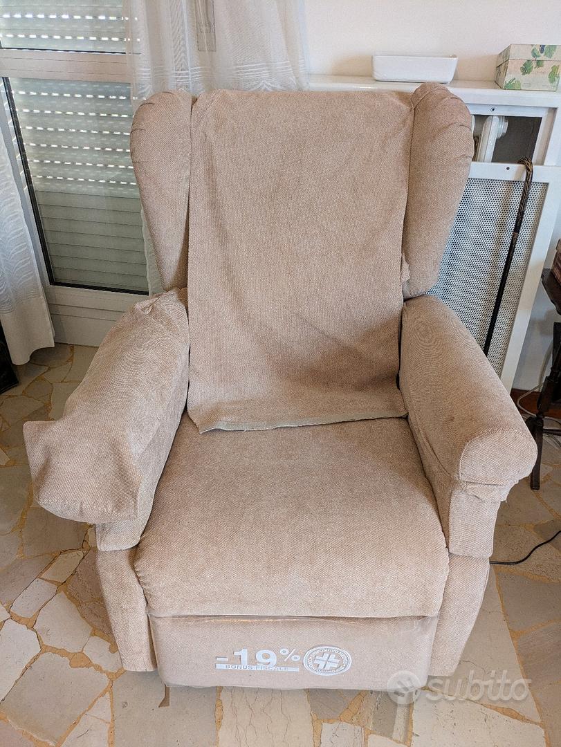 poltrona relax Bergé compact con alza persona Arredamento e
