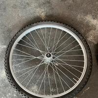 Coppia ruote bici 24x1,75