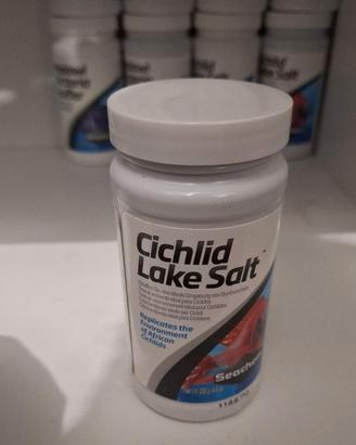 Seachem Cichlid Lake Salt per acquari con ciclidi