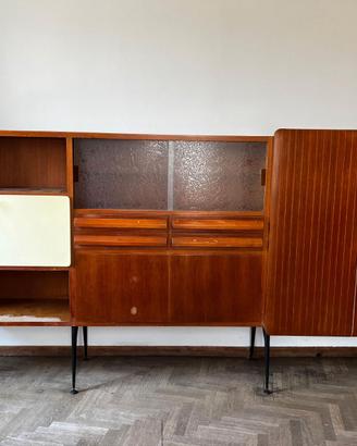Mobile anni '50/'60 in legno - 3mx150cm