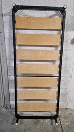 rete a doghe con piedini 80x190