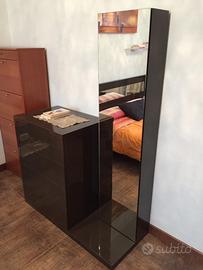 Letto matrimoniale comodini e comó