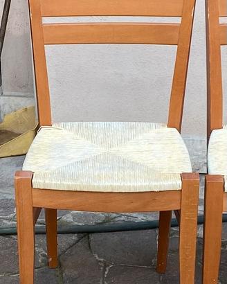 Sedie in legno