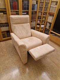 Poltrona relax microfibra Poltronesofà
